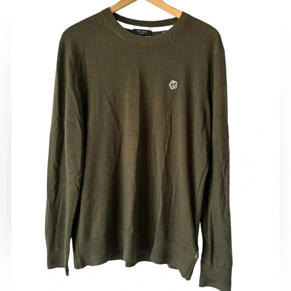 TED BAKER London CARDIFF Men’s LS Core Crew Neck - Picture 1 of 13